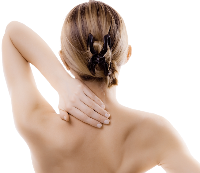 фото девушки спина